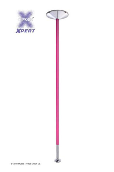 Pink Stripper pole