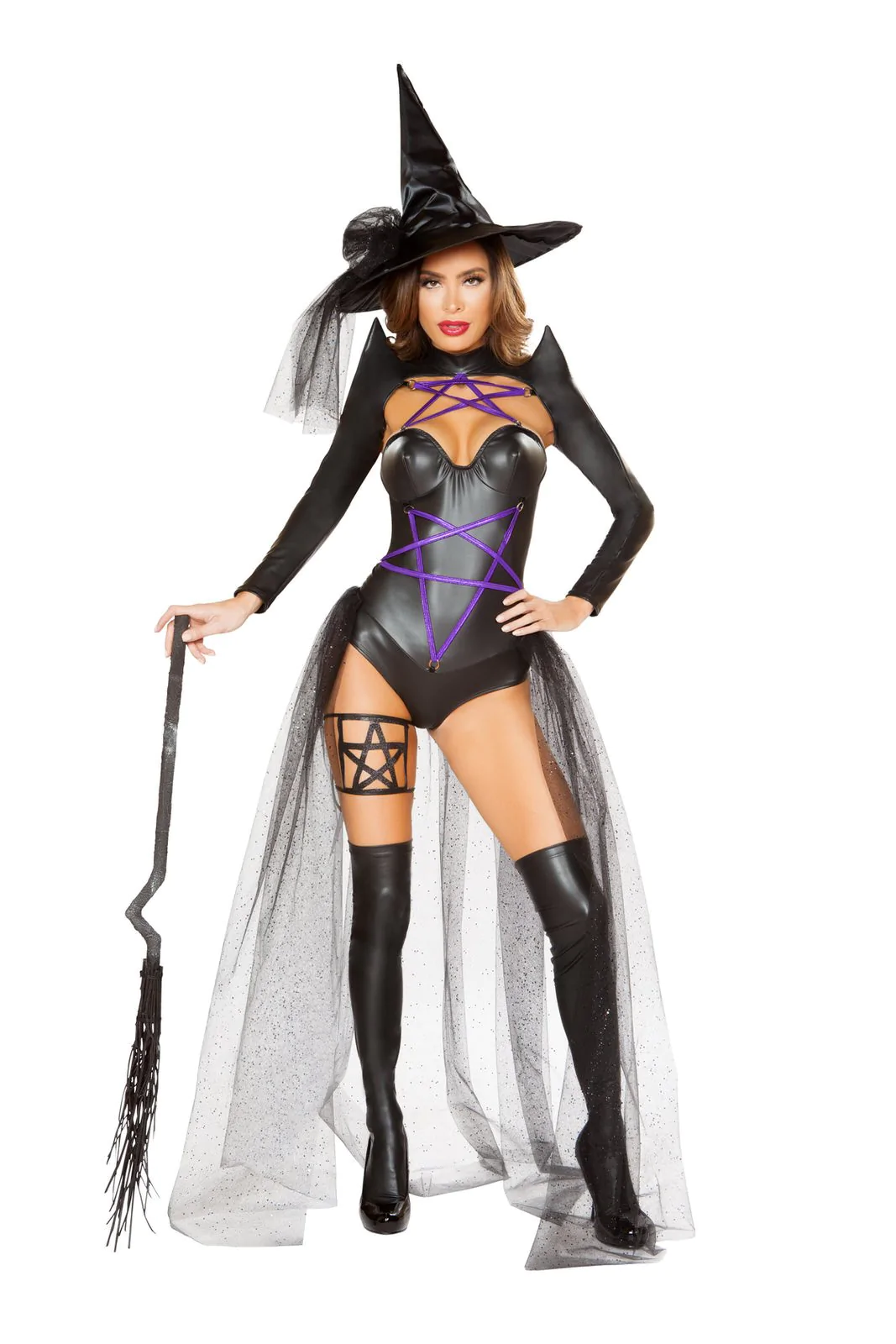 2PC Dark Sexy Witch Costume