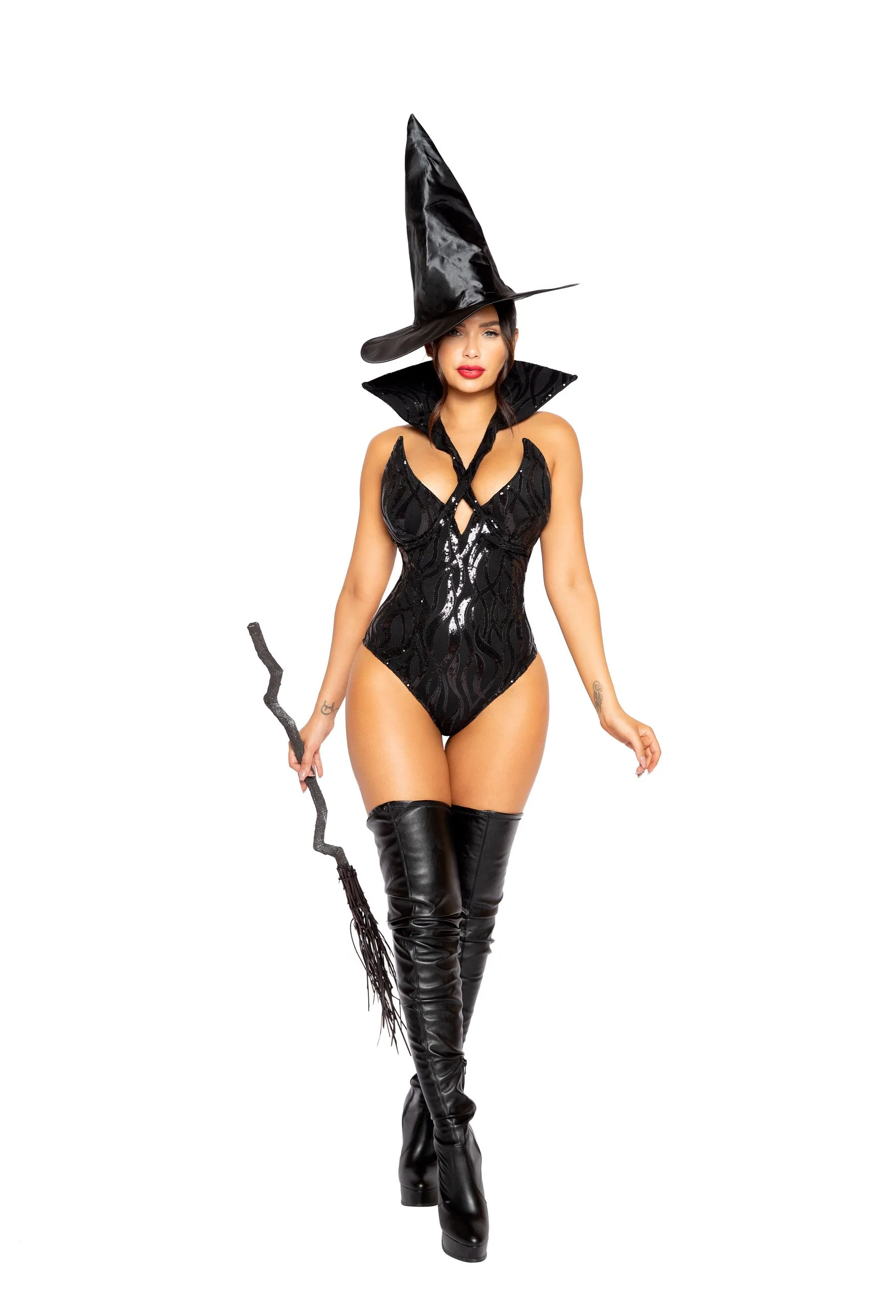 2PC Wicked Witch Costume for Women