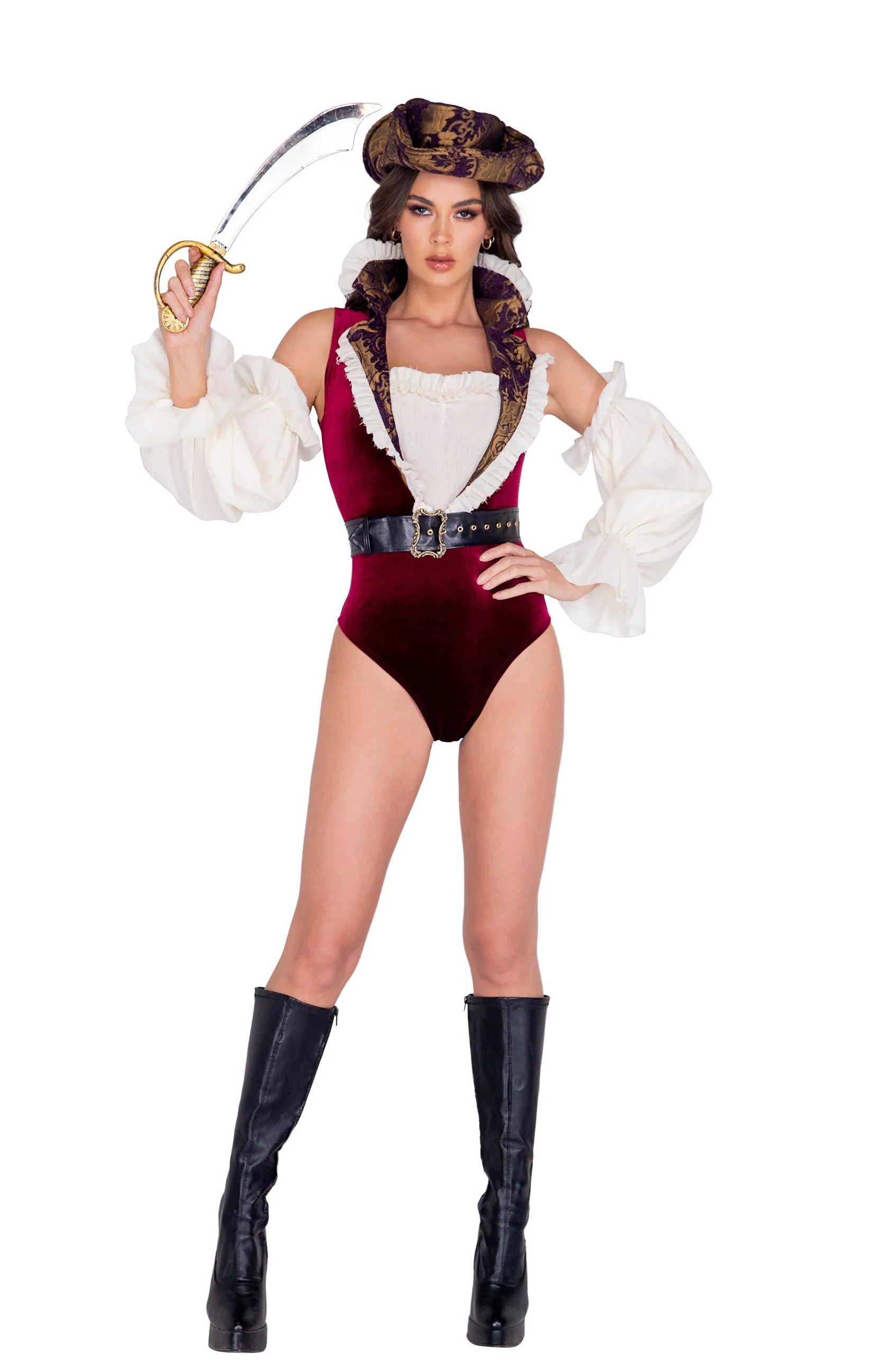 5PC SULTRY PIRATE COSTUME FOR WOMEN