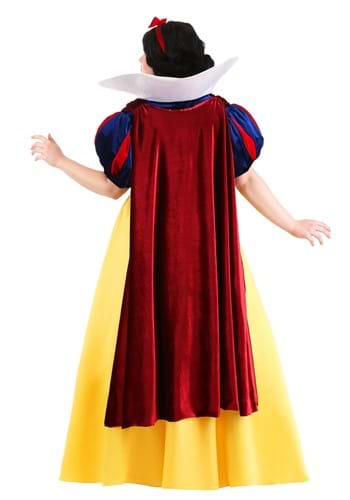 Adult Snow White Costume for Plus Size Women from Disney Back View