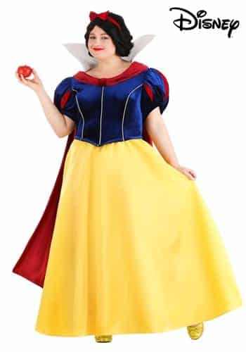 Adult Snow White Costume for Plus Size Women from Disney