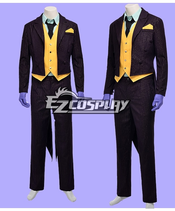 DC Comics Arkham City Male & Female Joker Cosplay Costume