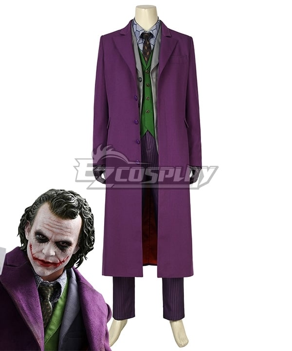Dark Knight Male & Female Joker Cosplay Costume