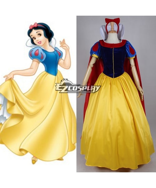 Disney Princess Adult Snow White Cosplay Costume