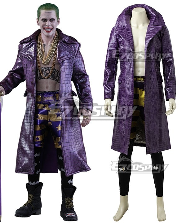 Suicide Squad Joker Movie Cosplay Costume