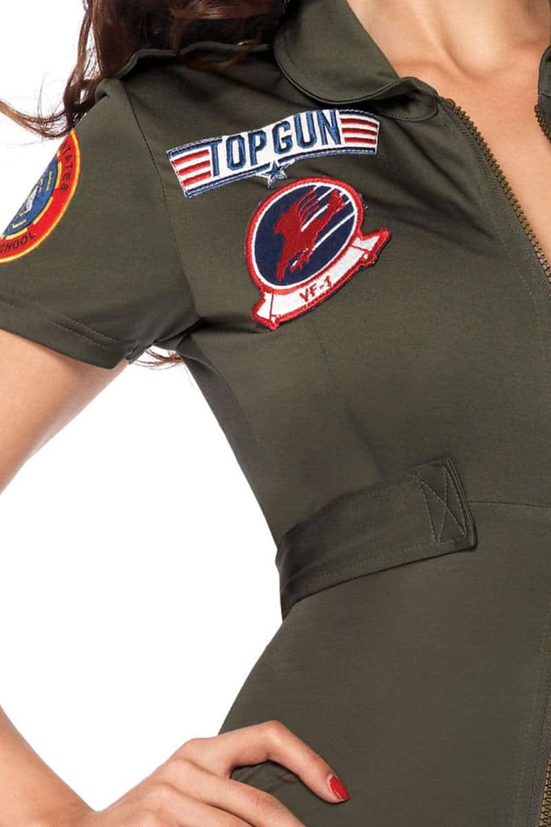 Top Gun Women's Flight Suit Costume Badge