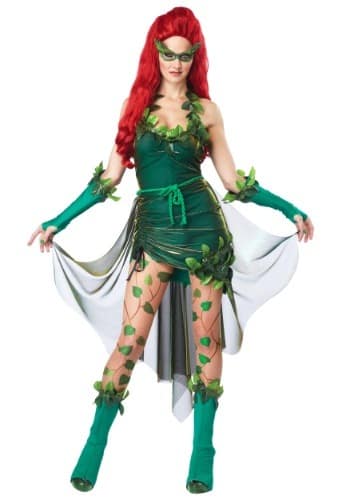Womens lethal beauty poison ivy halloween costume