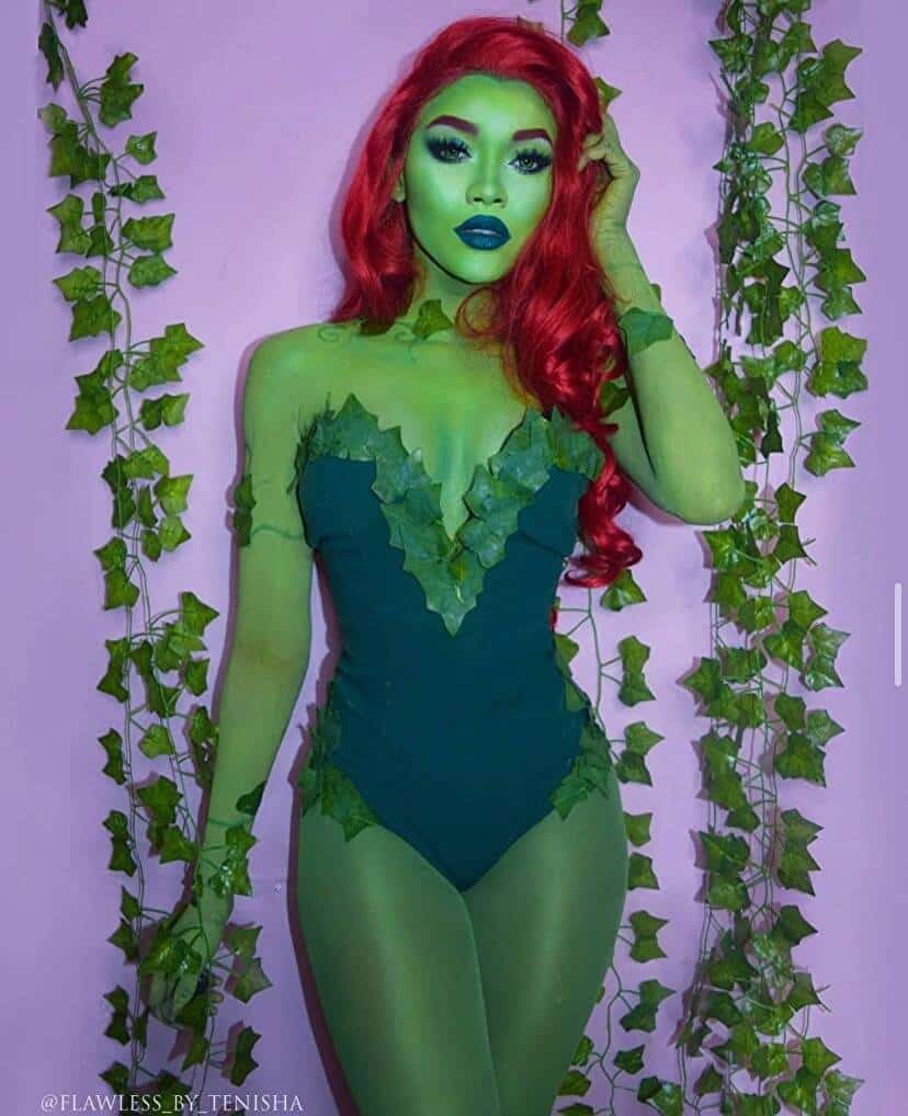 DIY Poison Ivy Cosplay