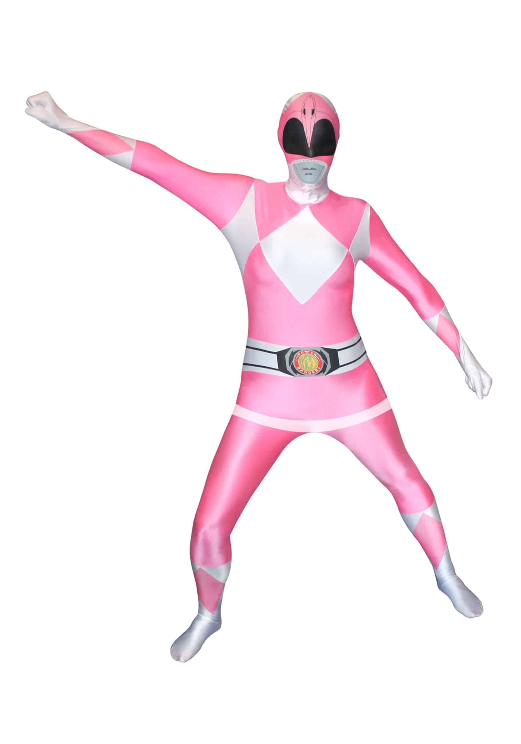 Pink Power Ranger Morphsuit Costume Plus Sizing Available