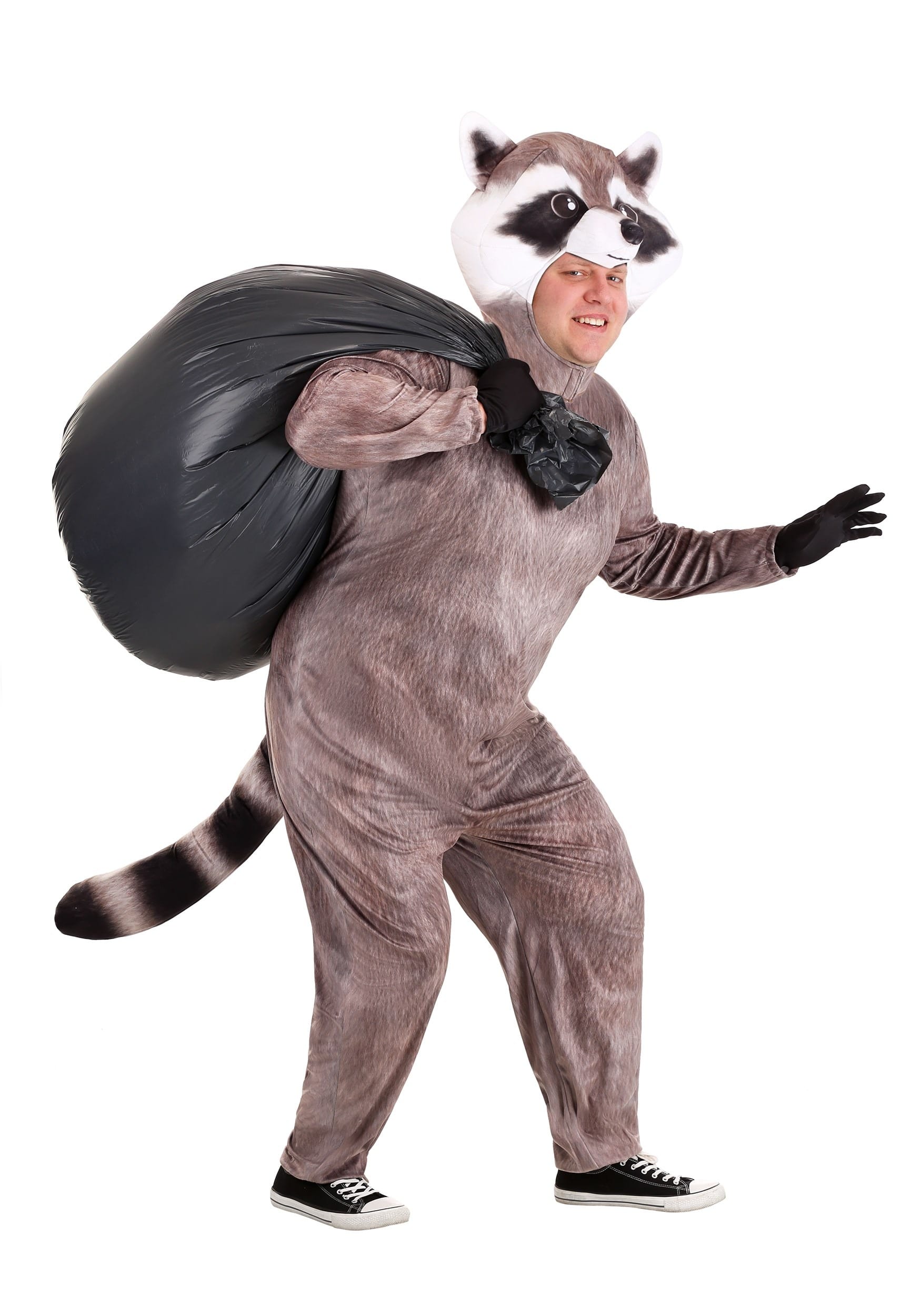 Realistic Raccoon Costume & Plus Size Raccoon Costume