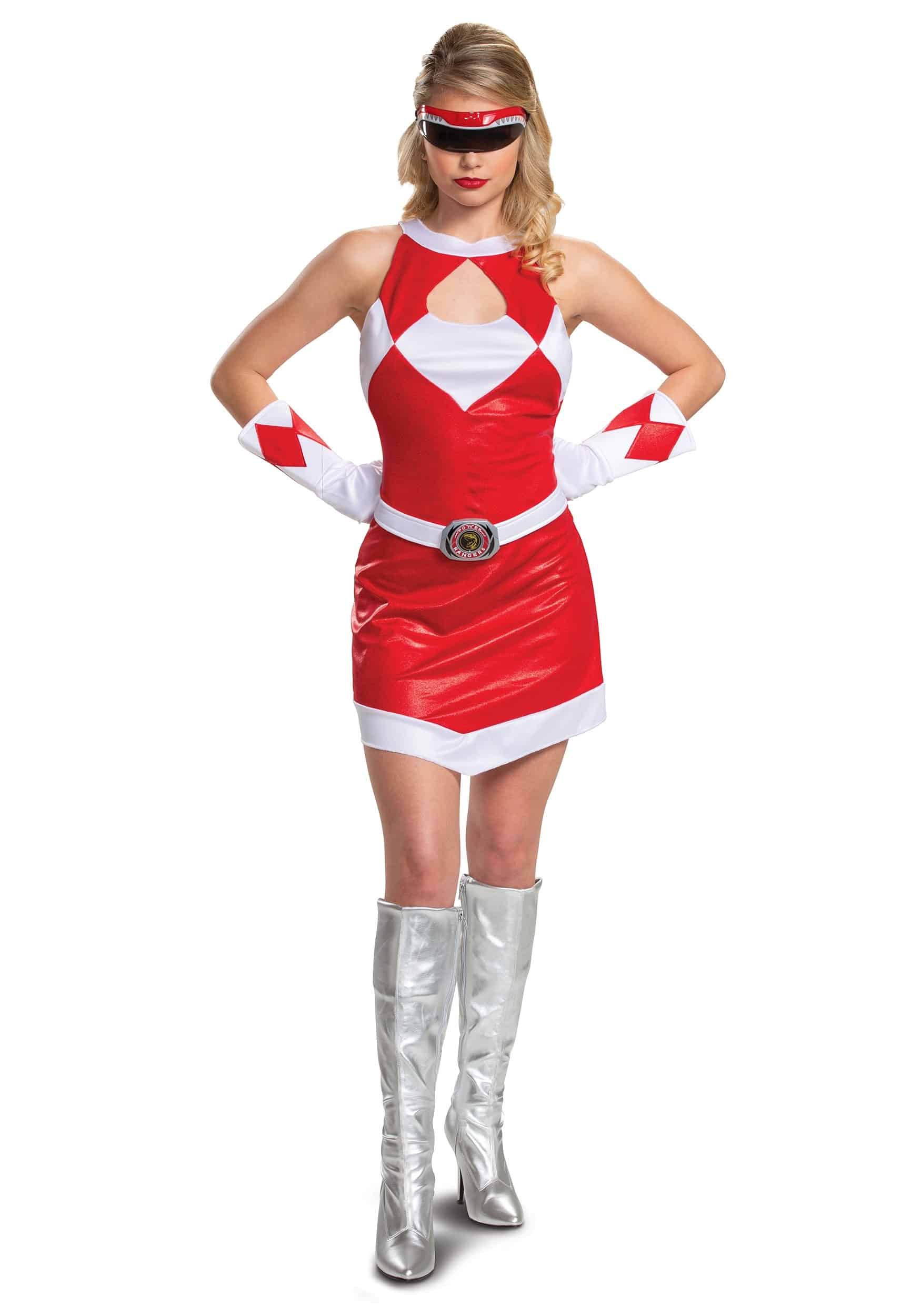 Women's Power Rangers Deluxe Red Ranger Costume